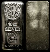 10-oz. Nadir | Silver Bars | Both Sides