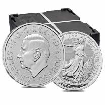  Mint Box of 500 | 2025 1-oz. Silver British Britannias | boxes
