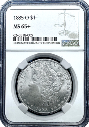 1885-O | Morgan Silver Dollar | NGC | MS-65+ | In Holder