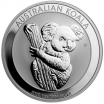1 oz. - 2020 Australian Silver Koala