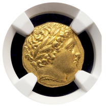 Philip II  Life-EP | Gold Stater| AU 5x4 | Obverse