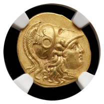 Philp III | Gold Stater | CH-AU Star 5x5 | Obverse