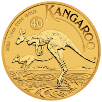 2016 Australian Kangaroo Gold Coins - 1/4 oz.