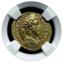 Roman | Aureus | Mar. Aurelius | CH-XF-5X2 FS | Obverse