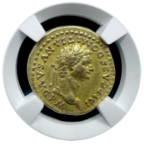 Roman | Domitian | Gold Aureus | CH-VF 5x2 | Obverse